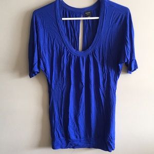 Talula/Aritzia Blue loose top